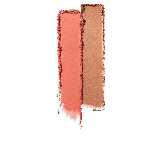 Dibs Beauty Duet Baked Blush (3-in-1 Blush, Highlighter + Topper) In Backstage - Picture 2 of 3